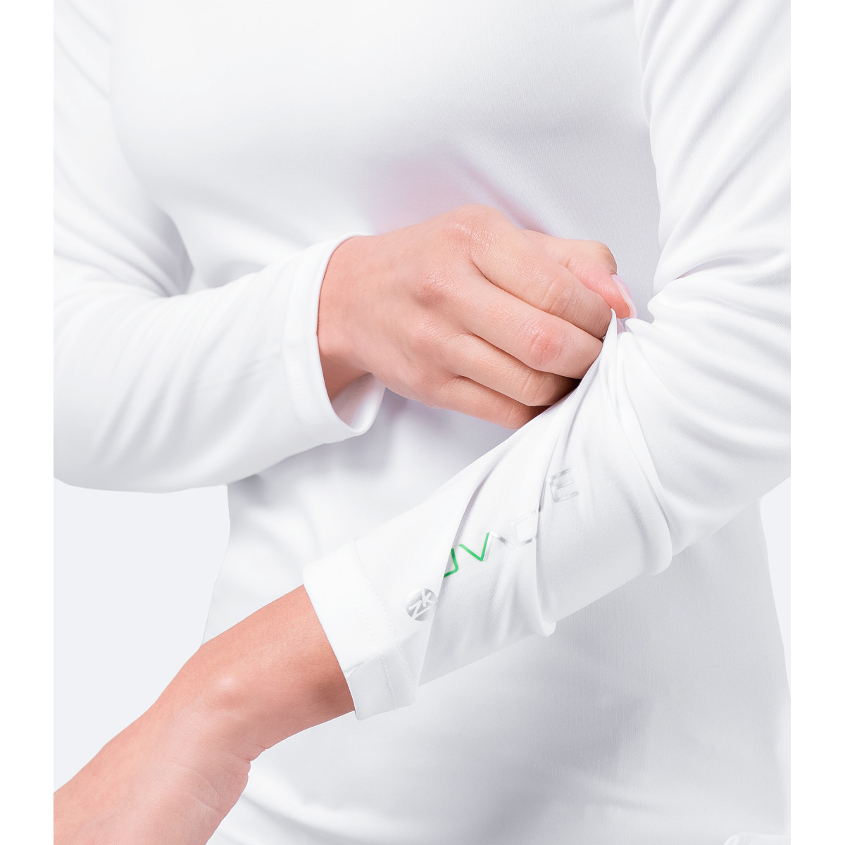 Zhik UV Active shirt lange mouwen dames wit, maat L