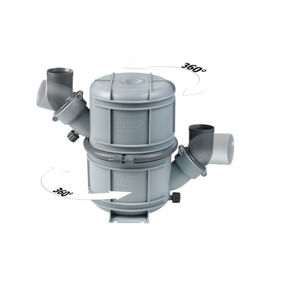 Vetus kunststof NLP 2-fase wateropvangcollector