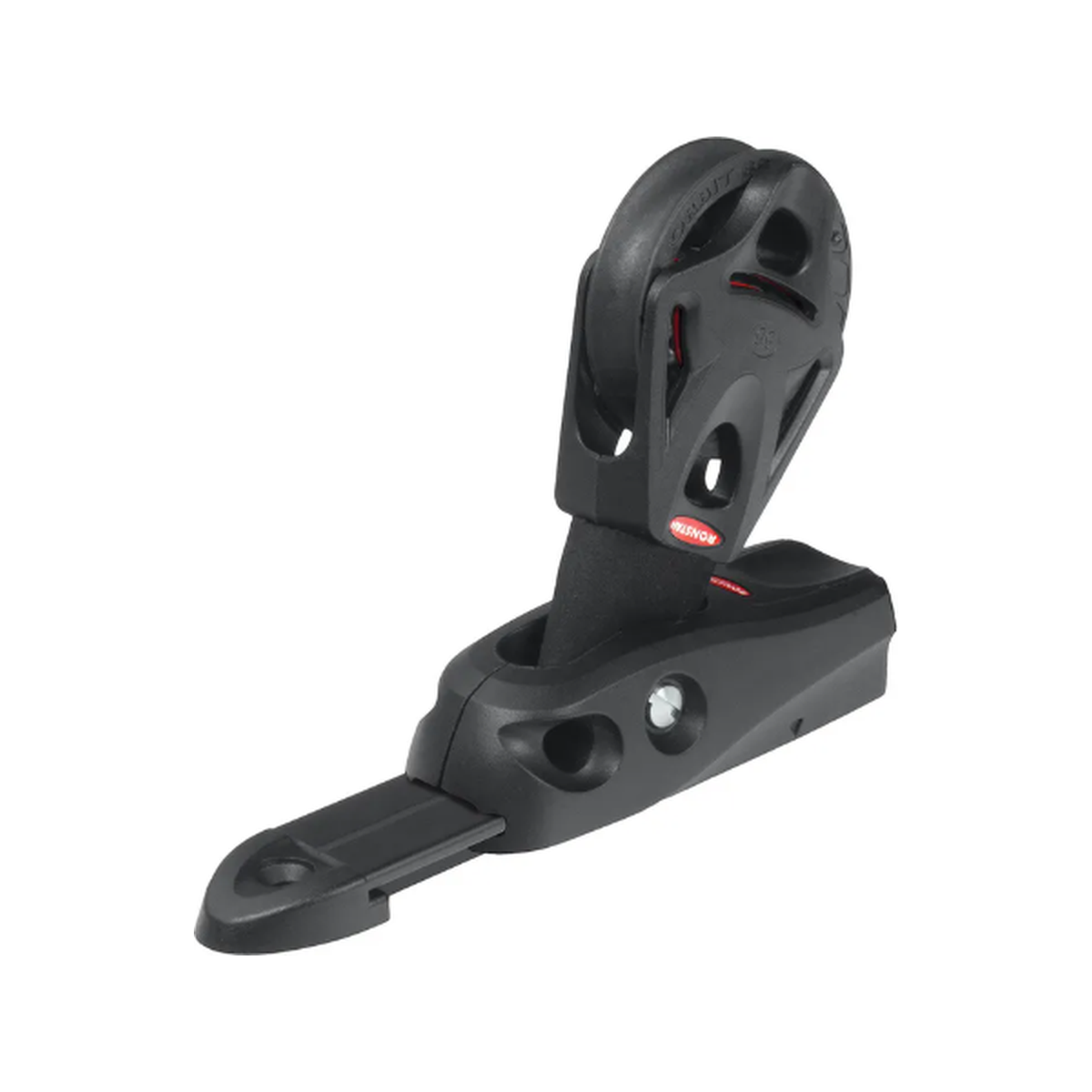 Ronstan S25 T-rail Slide, S55 Orbit Block