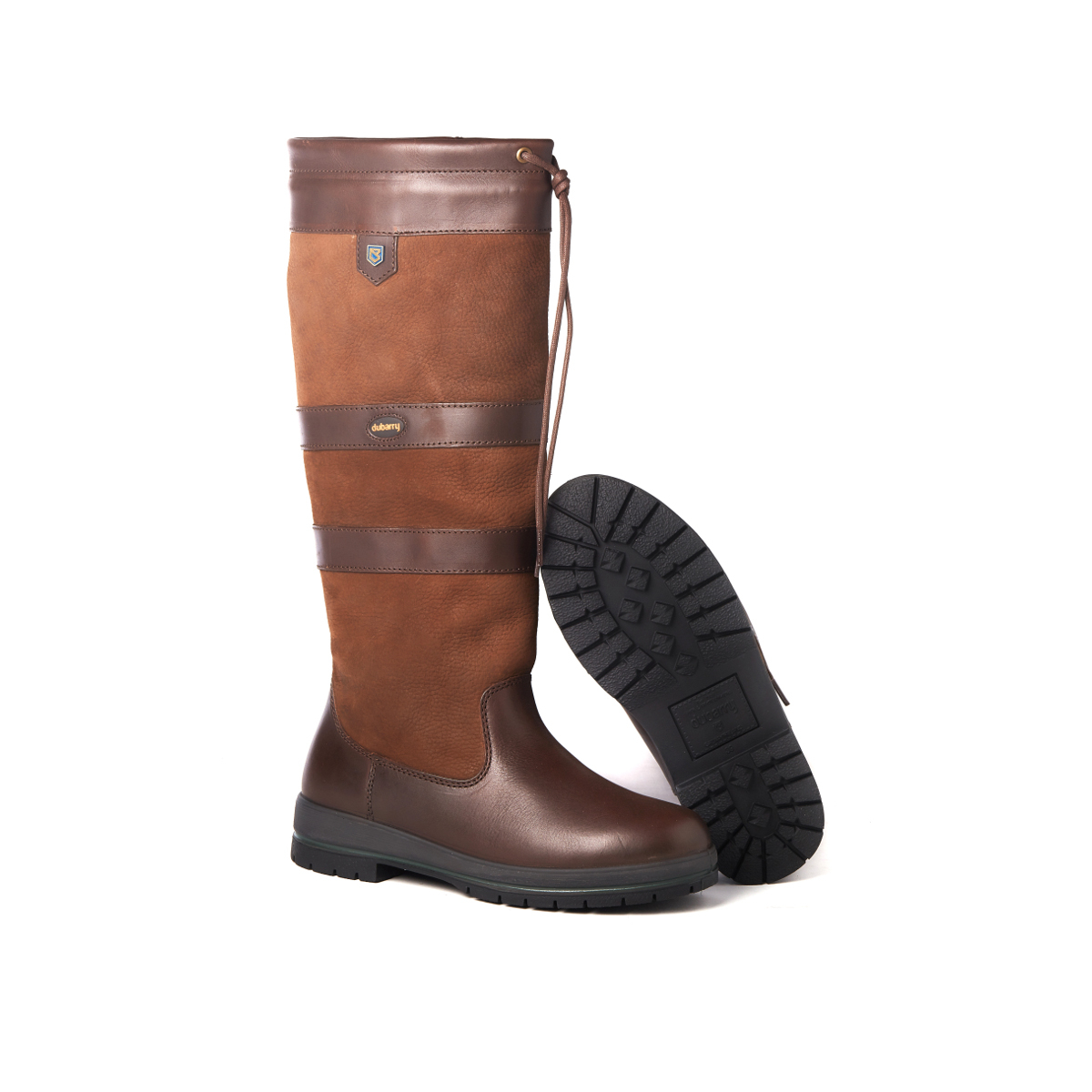 Dubarry Galway RegularFit outdoor laars leer Unisex walnoot-bruin, maat 41