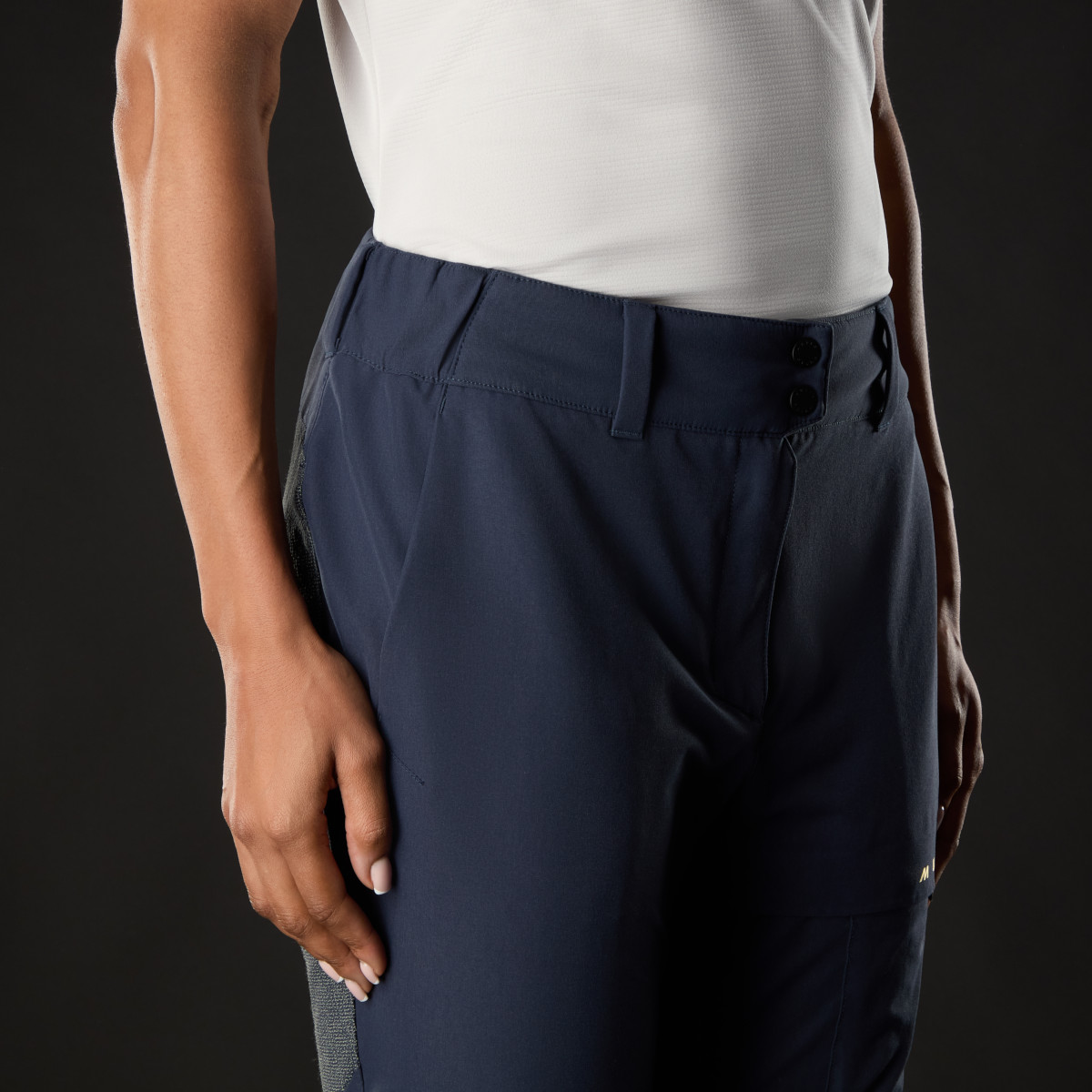 Musto Evolution Performance Strech zeilbroek dames marineblauw, maat 14