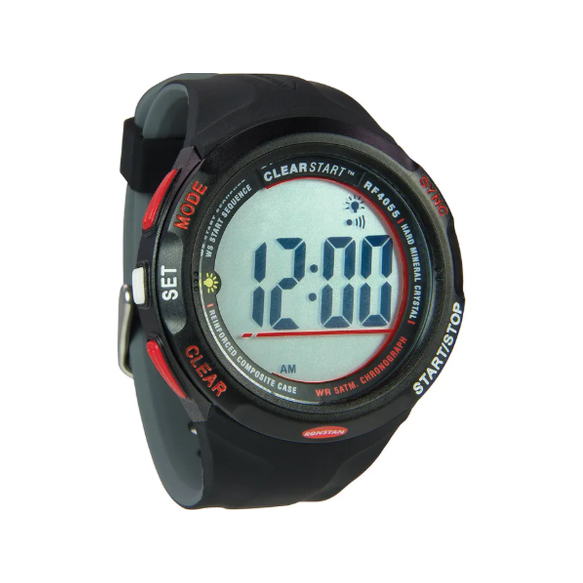 Ronstan ClearStart zeilhorloge, 50mm, zwart grijs