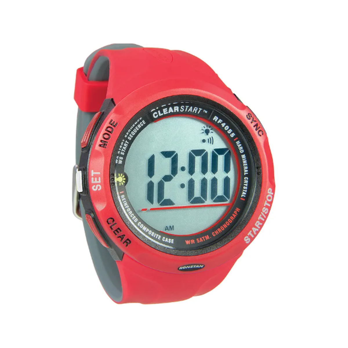 Ronstan ClearStart zeilhorloge, 50mm, rood grijs