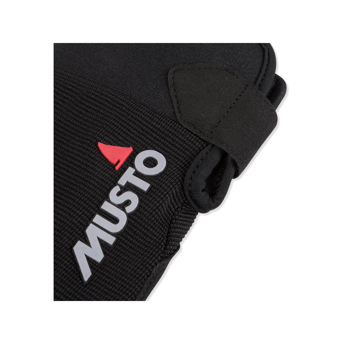 Musto Essential zeilhandschoenen gesloten vinger zwart, maat M