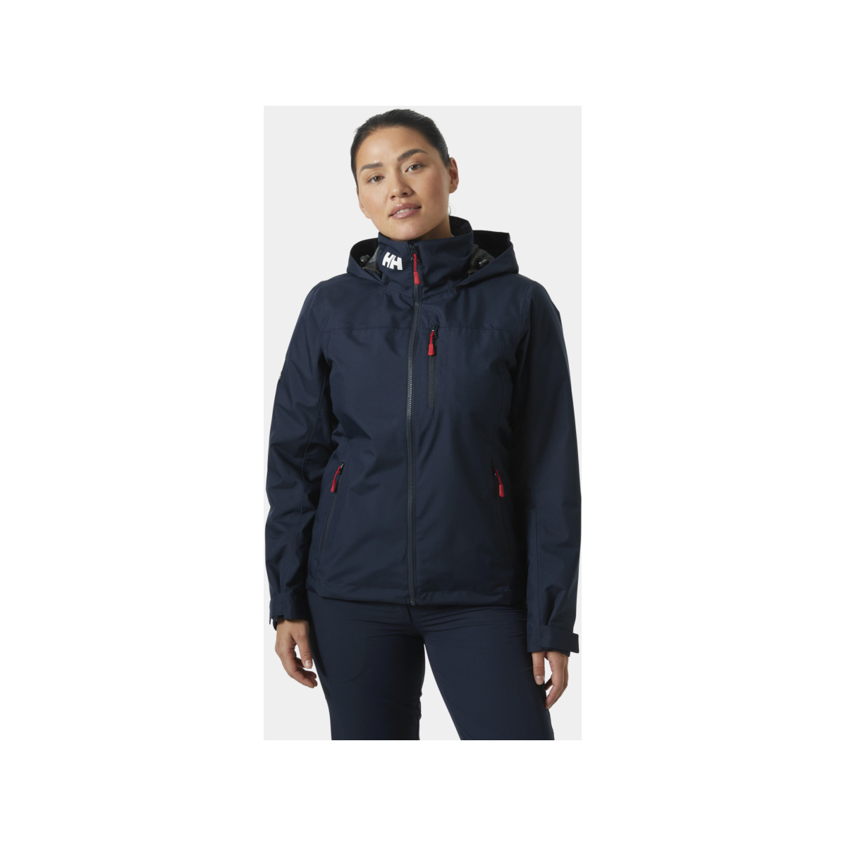 Helly Hansen Crew Hooded Midlayer zeiljas 2.0 dames marineblauw, maat L