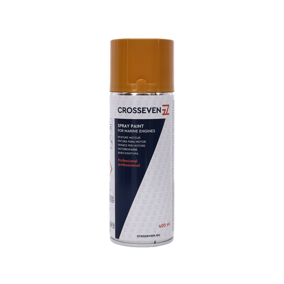 Crosseven Caterpillar geel spray, 400 ml