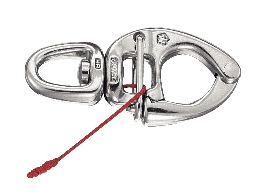 Plastimo karabijnhaak opening onder belasting 110mm