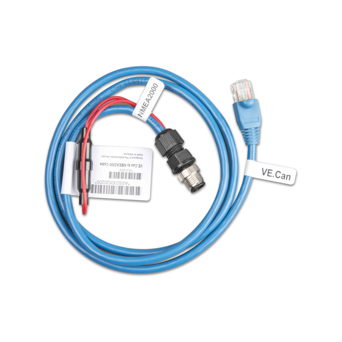 Victron VE.Can naar NMEA2000 Micro-C male kabelstekker