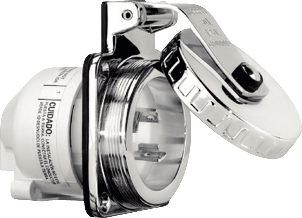 Plastimo Vaste Stekker St/Staal Ip56 16a 230v