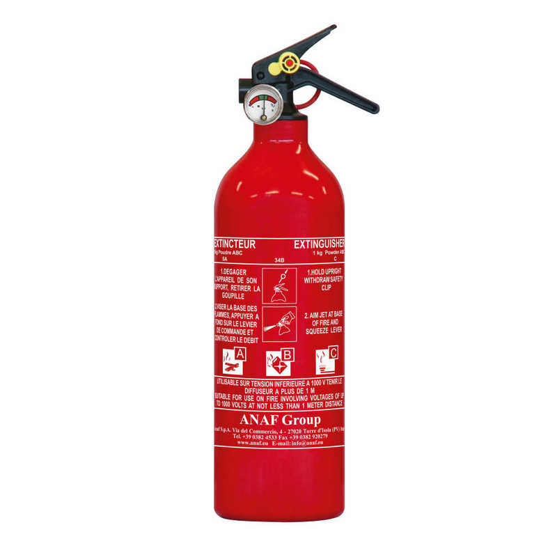 Plastimo poederblusser 2 Kg Abc manometer