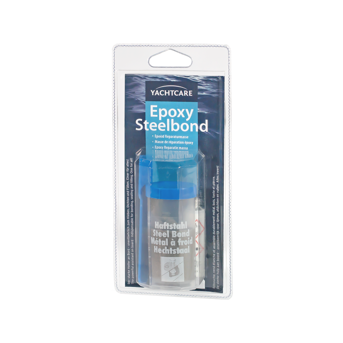 Yachtcare Steelbond epoxy reparatie massa grijs - 125g