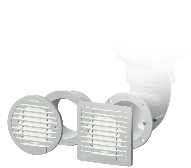 Plastimo Ventilatierooster Rond