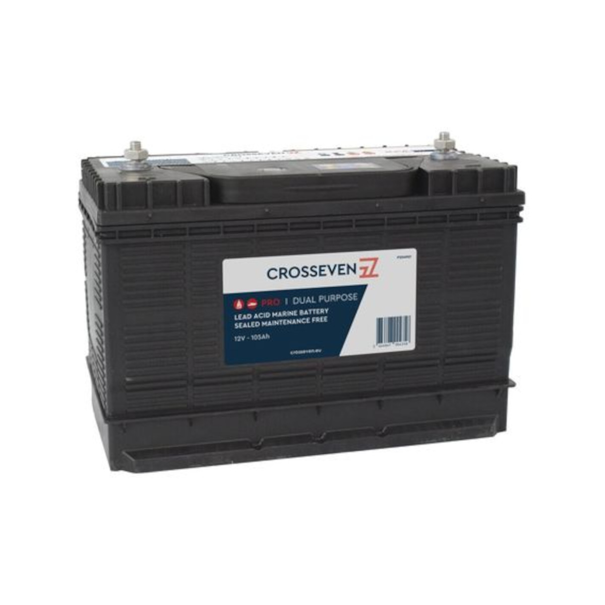 Crosseven Battery Pro 105Ah Accu (Schroefpool)