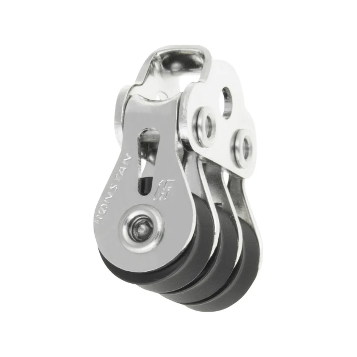 Ronstan S15 BB Block, drievoudig (zonder harpsluiting)