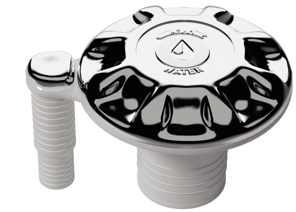 Plastimo Dekvuller Water D38 Chroom Met Ventilatie