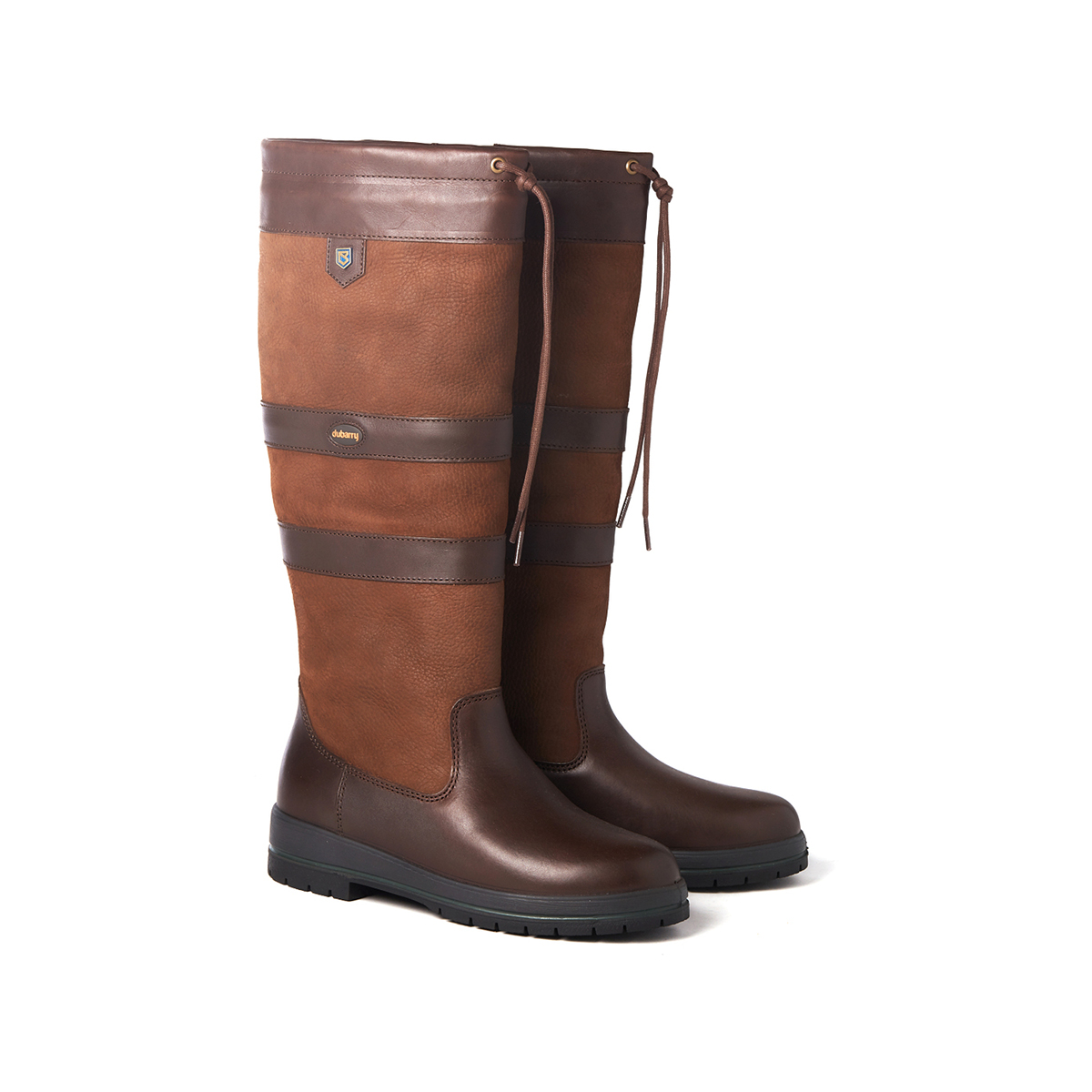 Dubarry Galway ExtraFit outdoor laars leer Gore-Tex unisex walnoot-bruin, maat 43