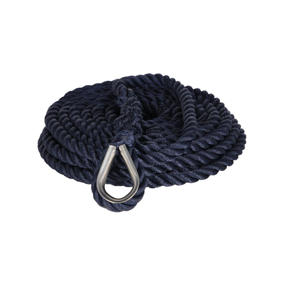 Plastimo Ankerlijn met kous – marineblauw, 10mm, lengte 12m