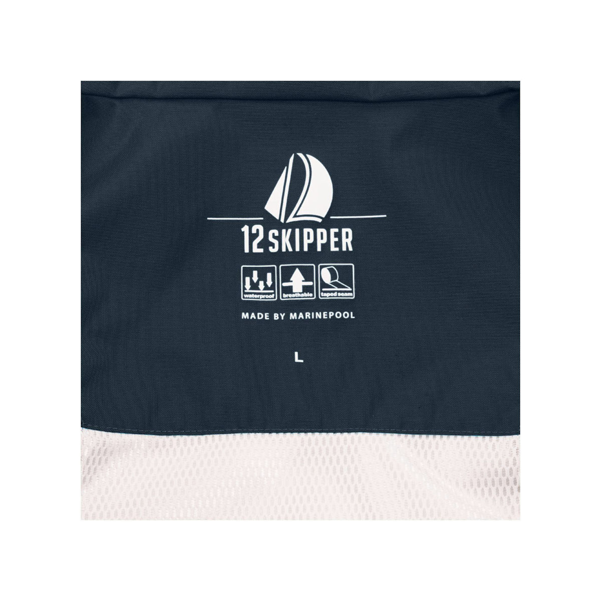 12skipper Magellan Offshore zeiljas unisex marineblauw, maat L