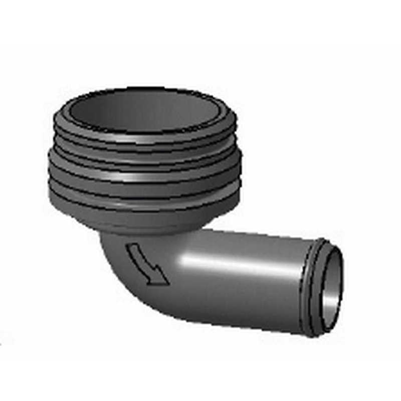 Plastimo bocht met pakking 25 Mm pomp 925