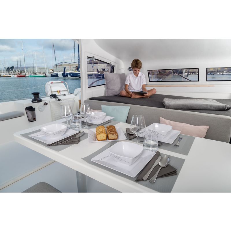 Plastimo South Pacific Diner bord vierkant 25 X 25