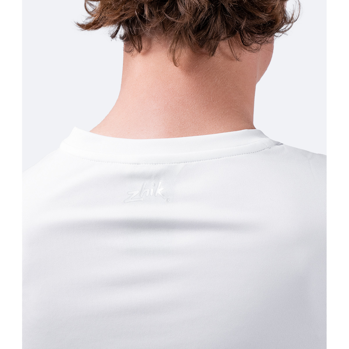 Zhik UV Active shirt lange mouwen heren wit, maat S
