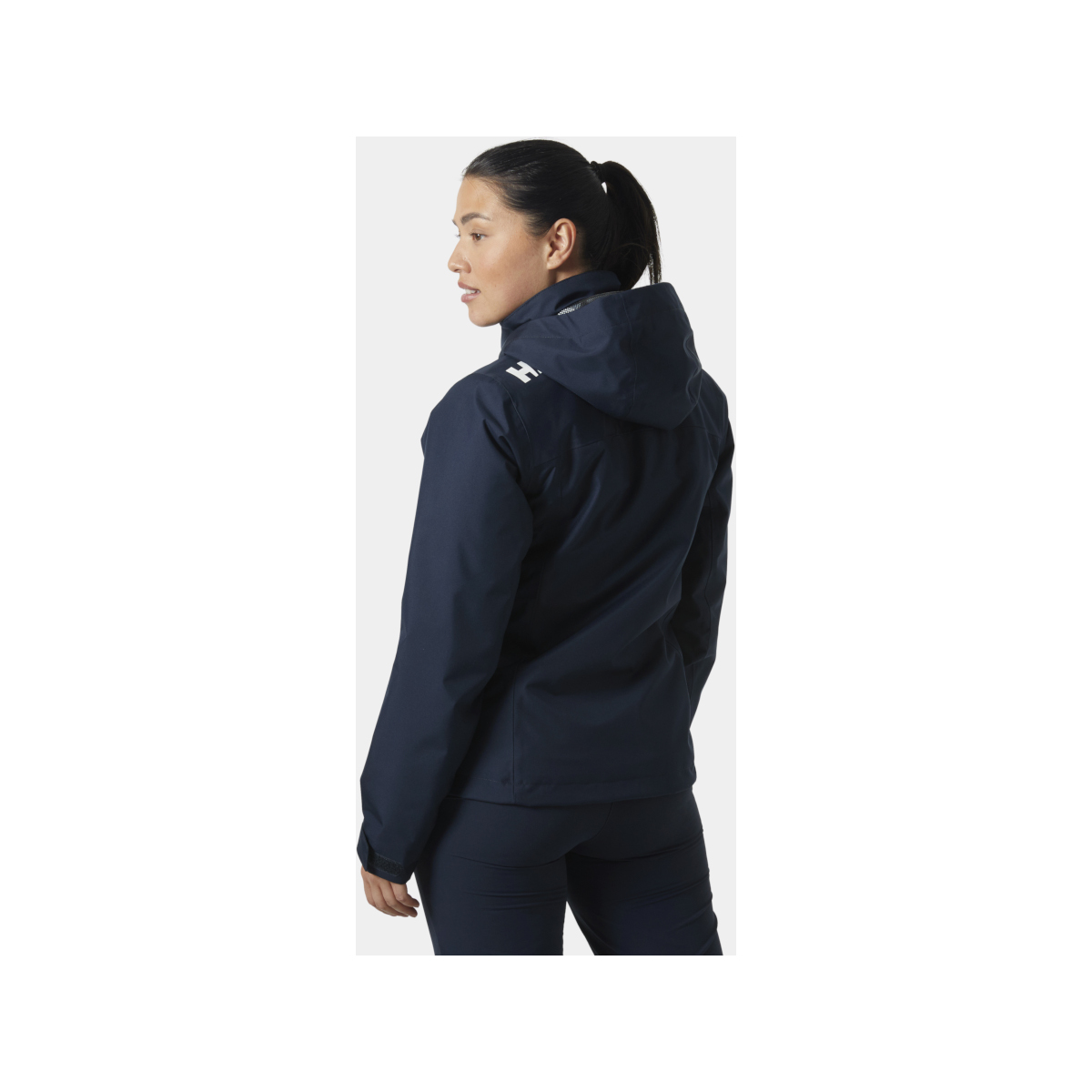 Helly Hansen Crew Hooded Midlayer zeiljas 2.0 dames marineblauw, maat L