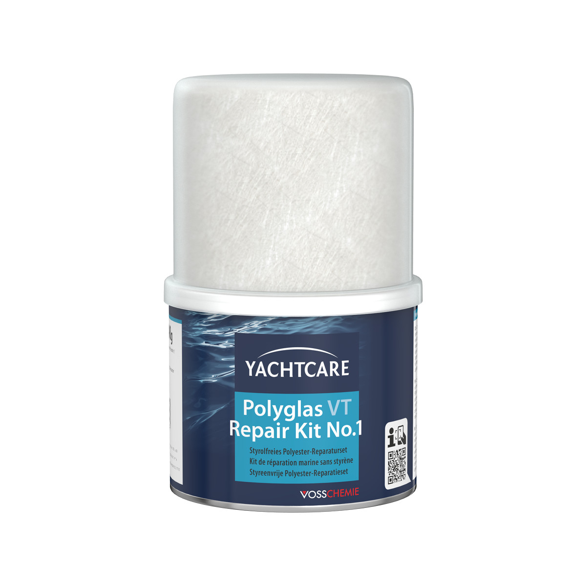 Yachtcare Polyglas VT Repair Kit No.1 styreenvrije polyester-reparatieset - 400g