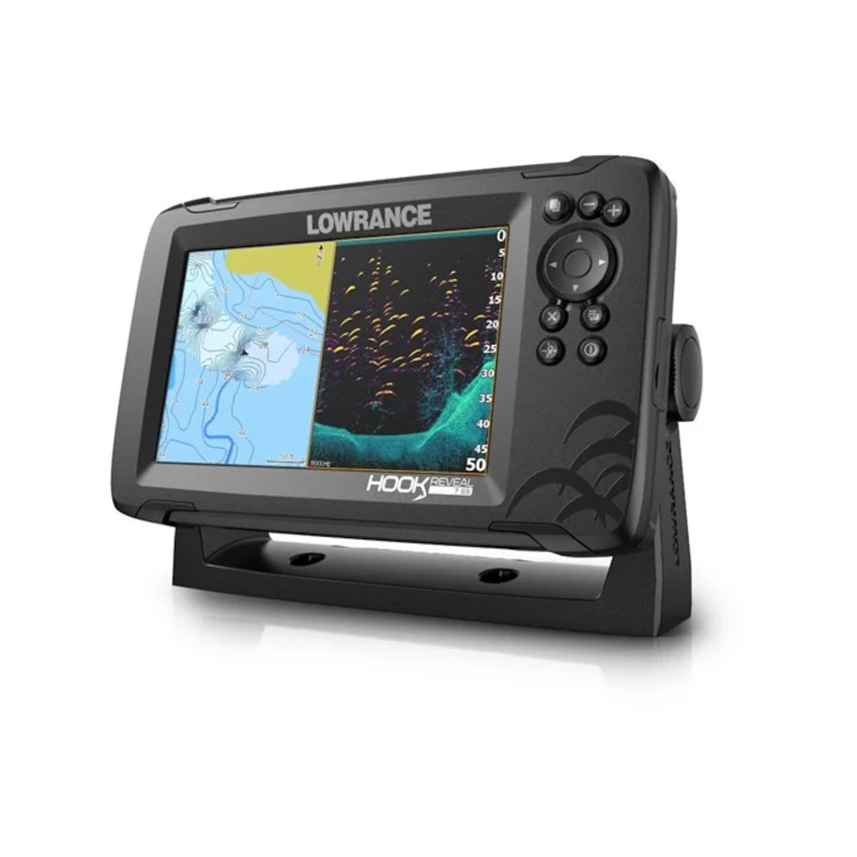 Lowrance HOOK Reveal 7 kaartplotter incl. 50/200 HDI transducer