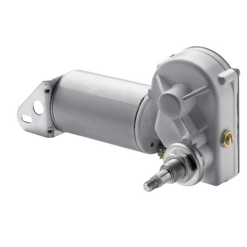 Vetus ruitenwissermotor, lange as, 24V