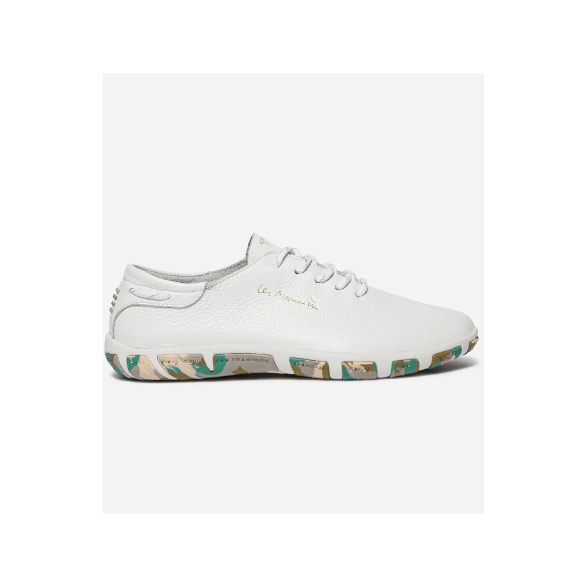 TBS Jazaria bootschodames wit-khaki, maat 37