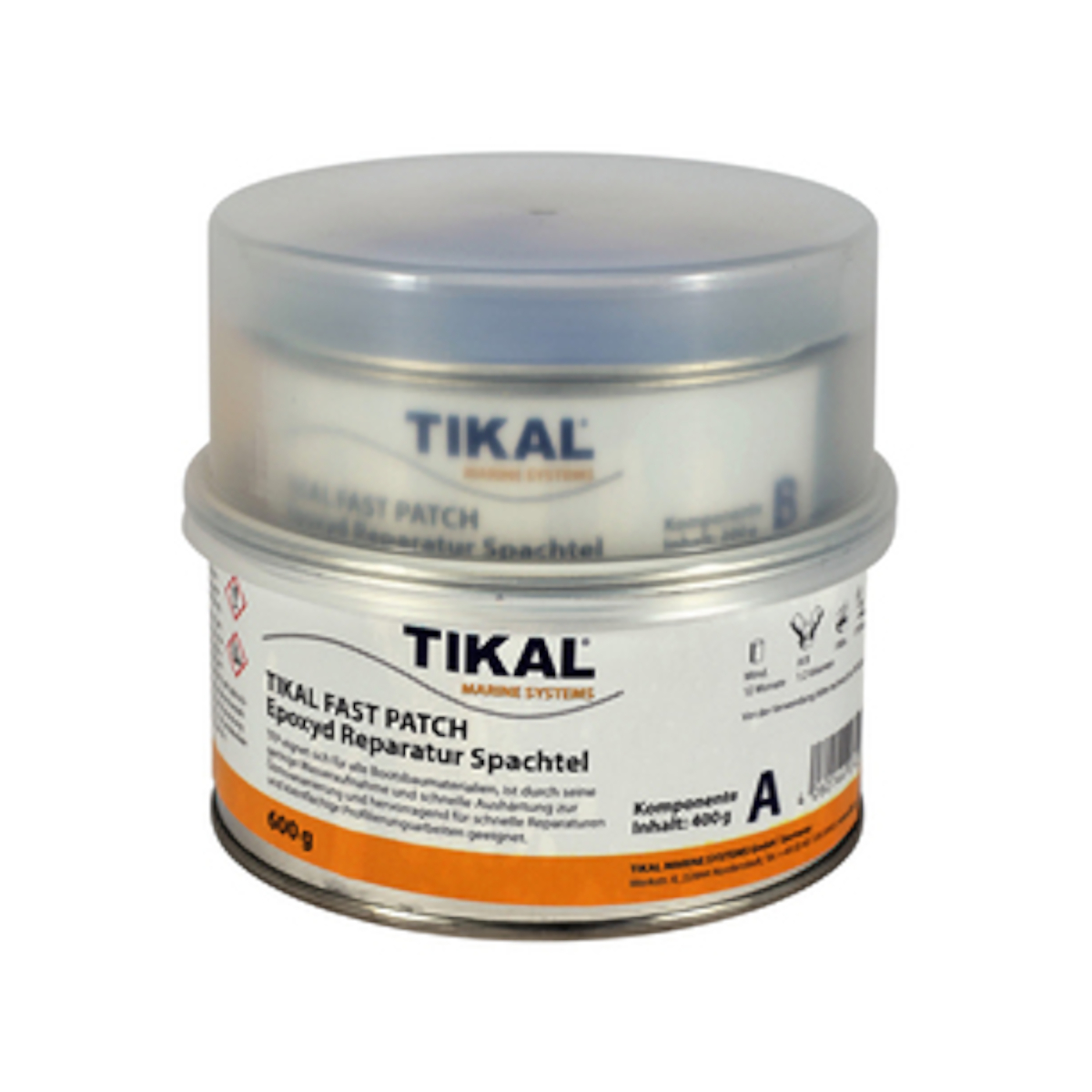 Tikal Fast Patch snelplamuur epoxy, 600 g