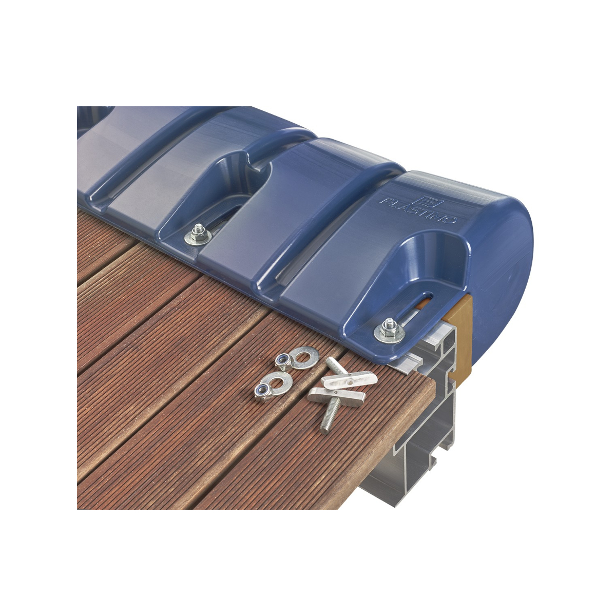 Plastimo Bumper Voor Ponton Grijs 90x30