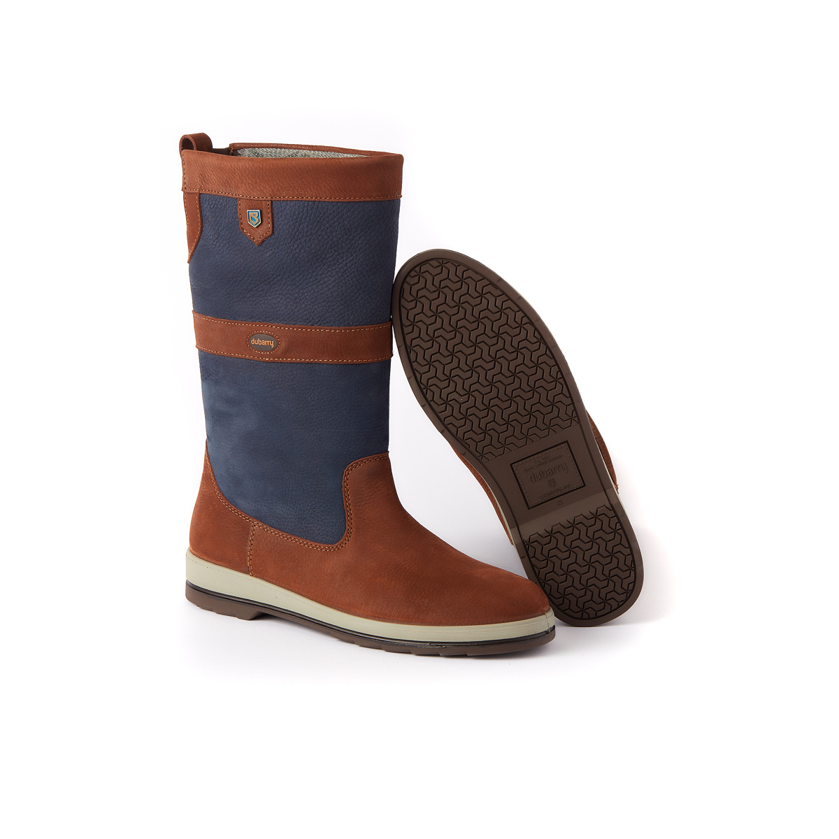 Dubarry Ultima zeillaarzen Gore-Tex unisex navy-bruin, maat 46