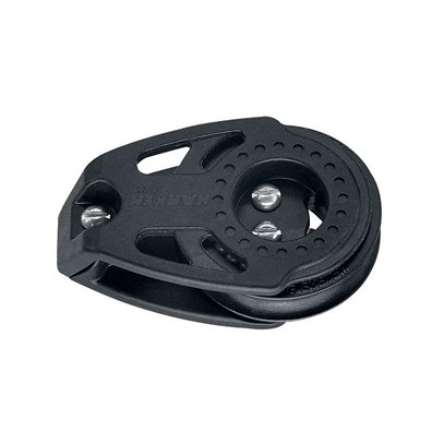 Harken 57mm Carbo Block - enkelschijfs blok liggend
