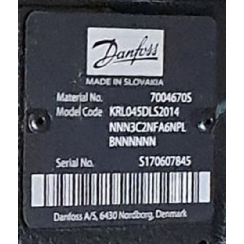 Danfoss hydraulische pomp L45D