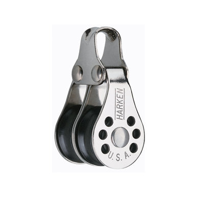 Harken Micro Block 22mm - dubbelschijfs blok
