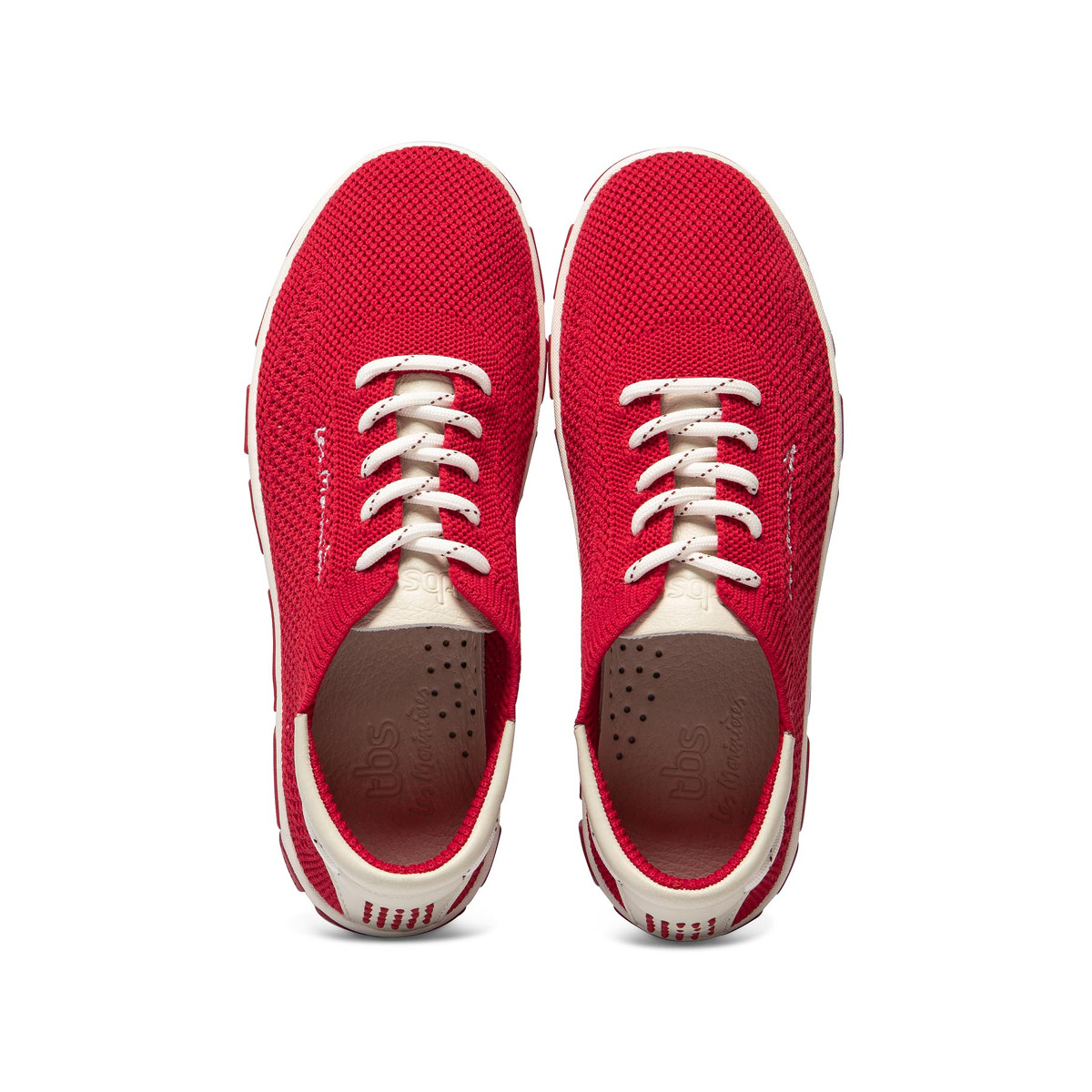 TBS Jazaria bootschoen dames rood, maat 36