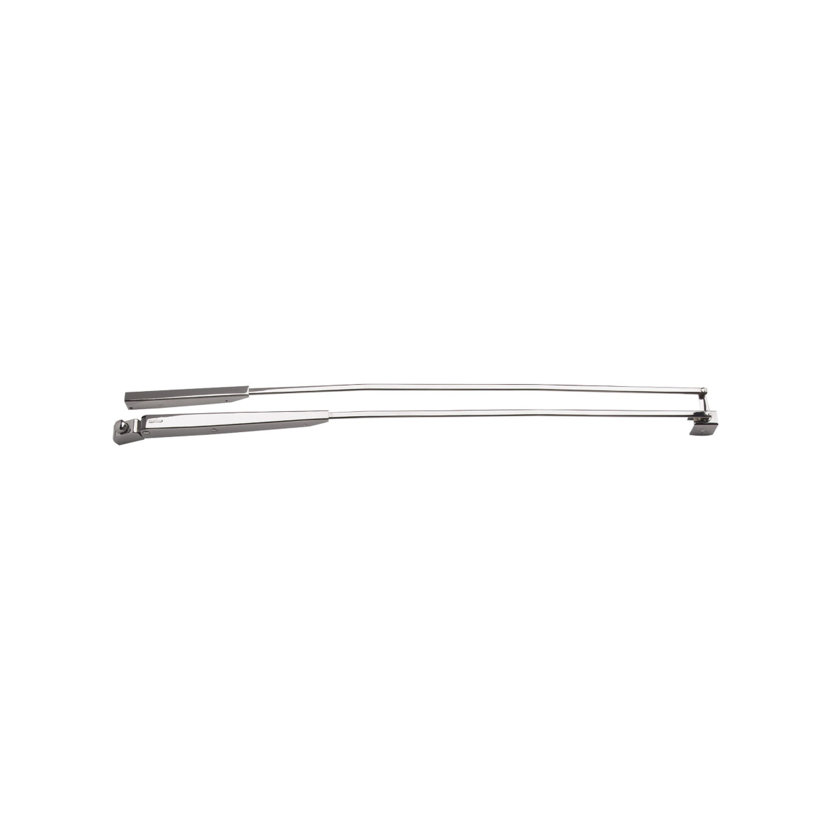 Vetus HD parallelle wisserarm, roestvrij staal, 677-762mm