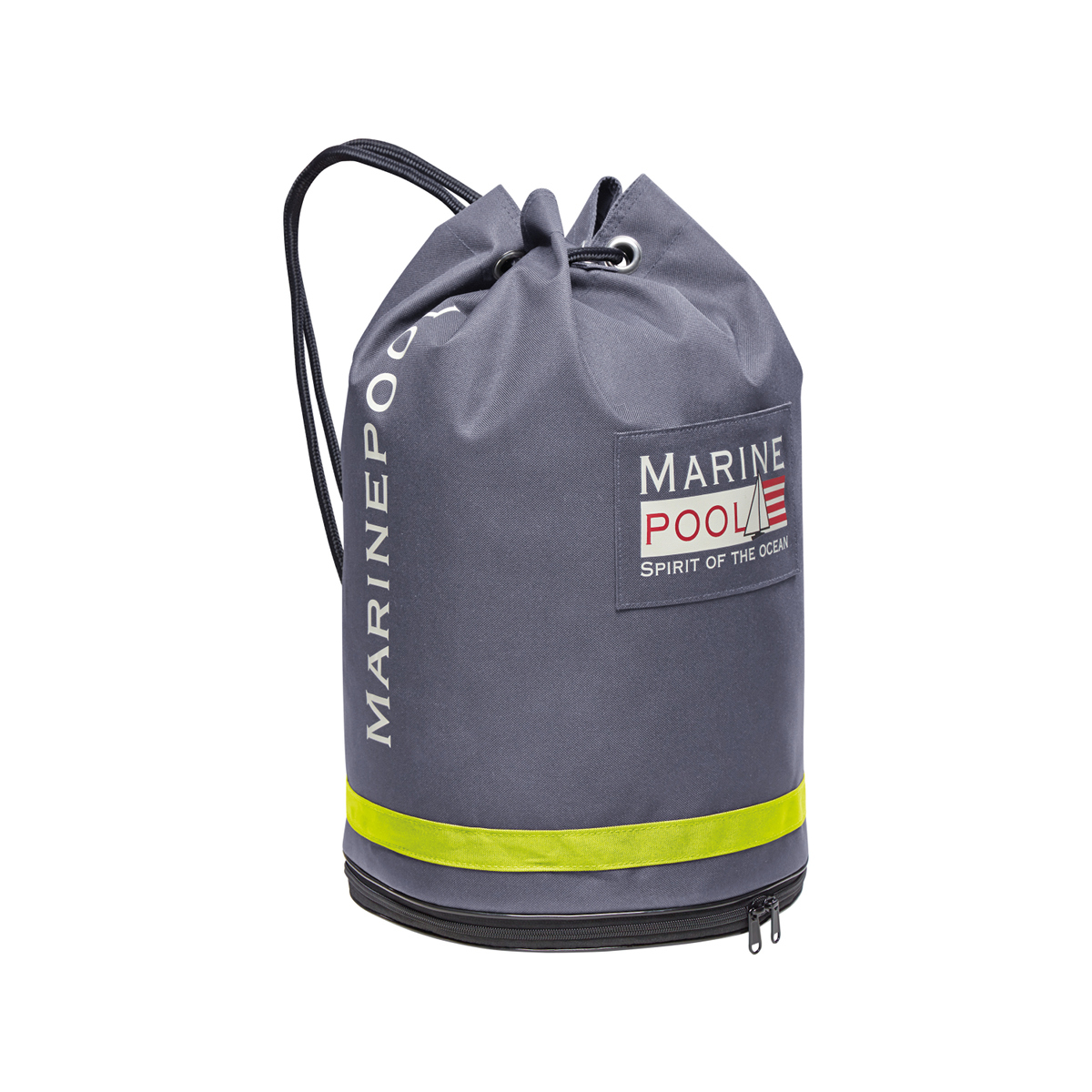 Marinepool Classic University Bag duffel waterdicht 32l grijs