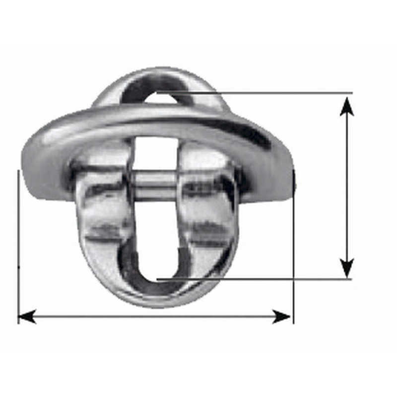 Plastimo Padeyed Inklapbare D.6mm Enkele Basis
