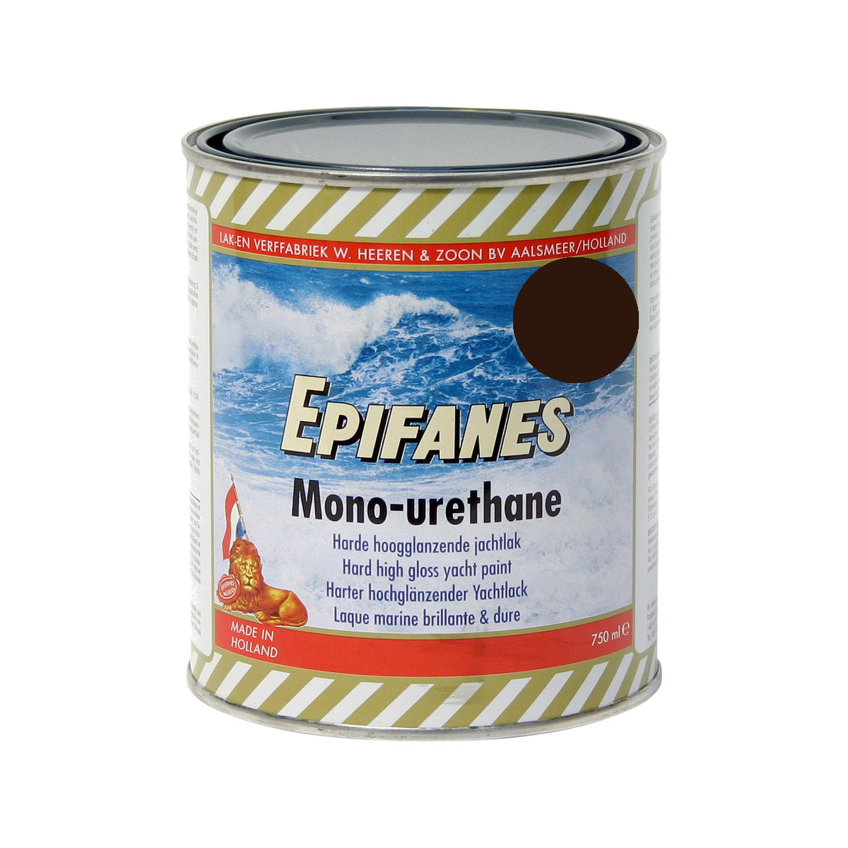 Epifanes mono-urethane jachtlak - zwart 3119, 750ml