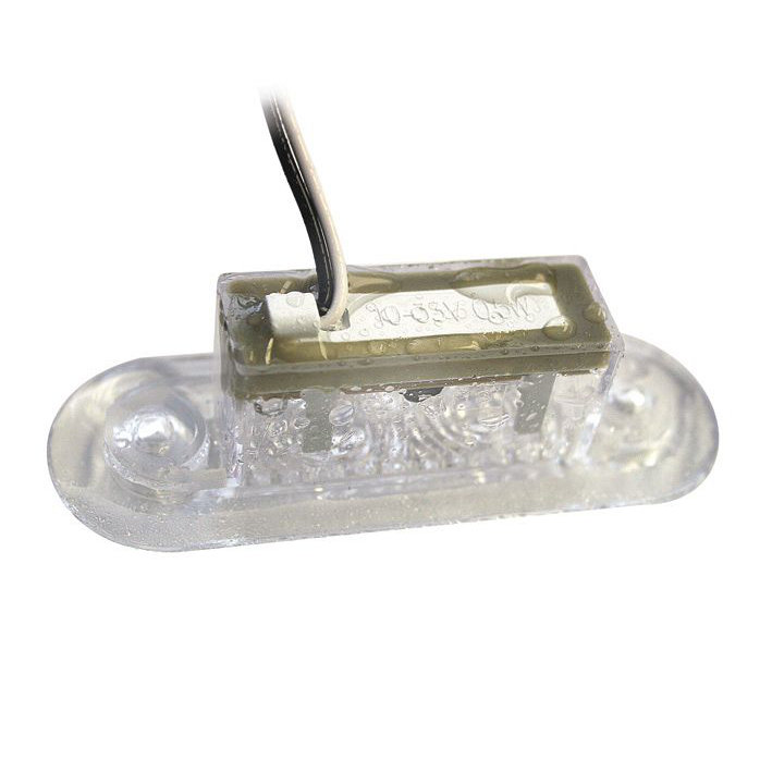 Hella marine Serie 9680 LED trapverlichting - lichtkleur wit, behuizing roestvrij staal gepolijst