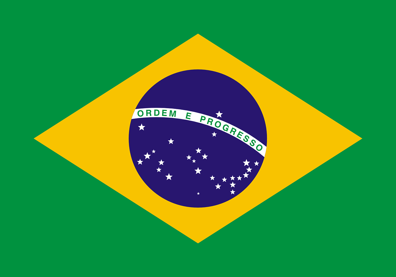 Plastimo Brazil Courtesy Vlag - Poly Cm 30x45