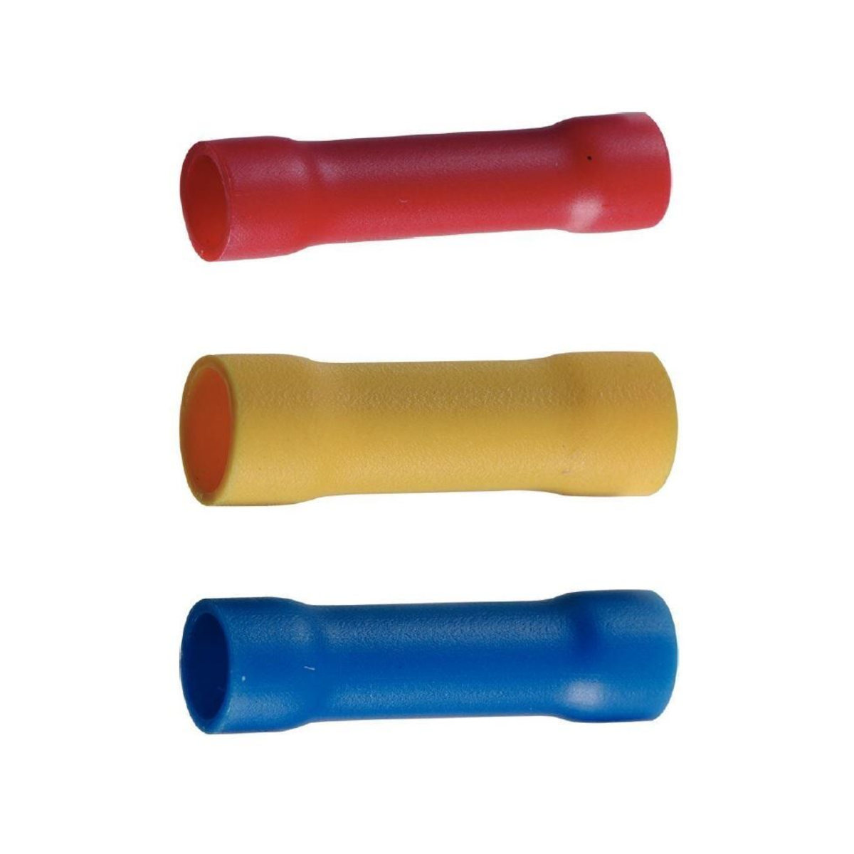 Crosseven geïsoleerde ronde stekker, geel Voor 4-6 mm² kabel-100 stuks