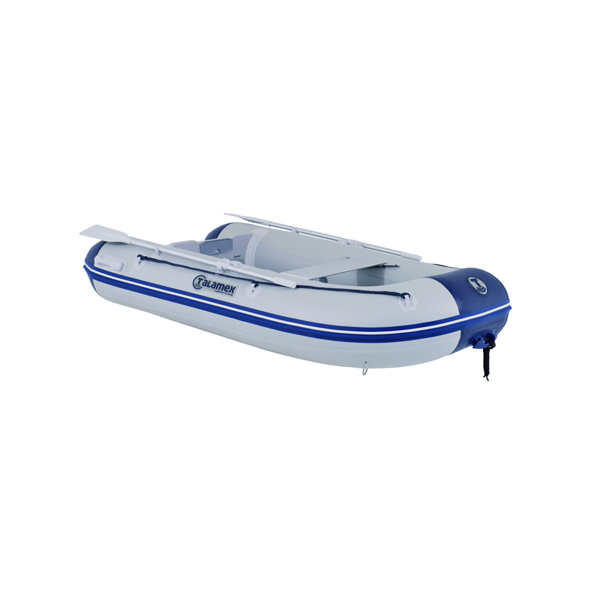 Talamex Comfortline TLA300 opblaasbare rubberboot met opblaasbare bodem, lengte 3,00m, grijs