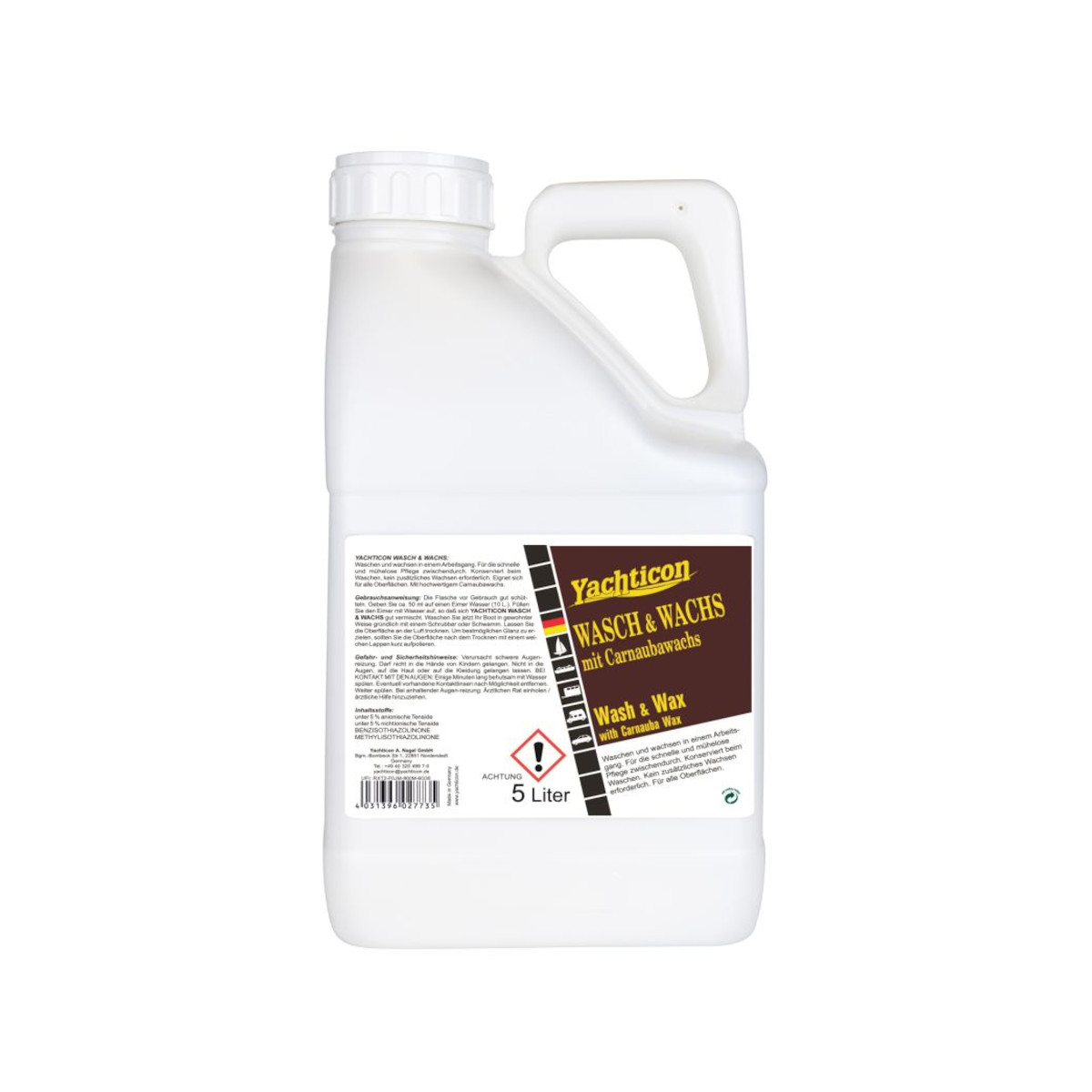 Yachticon Wassen en waxen 5 liter