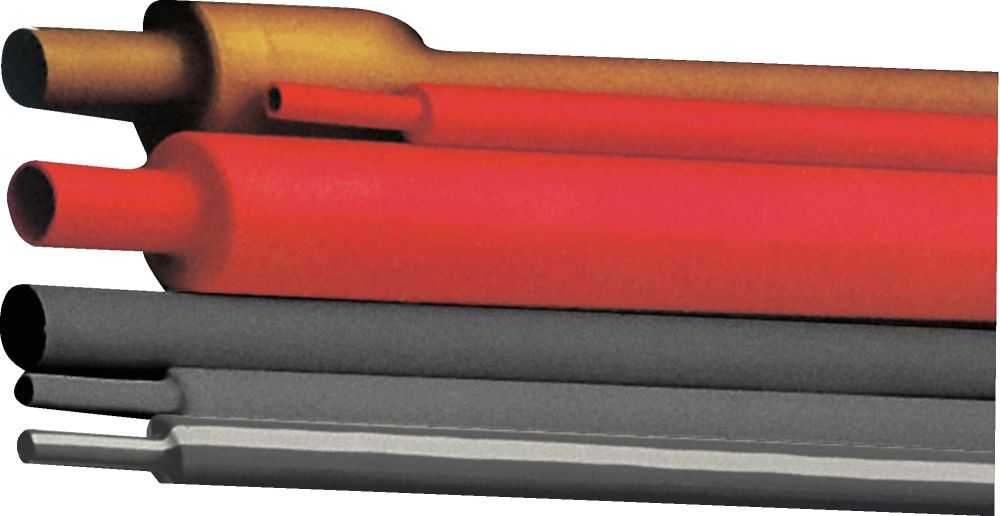 Plastimo schede Thermo. Rood 6.4/12.7mm 1m