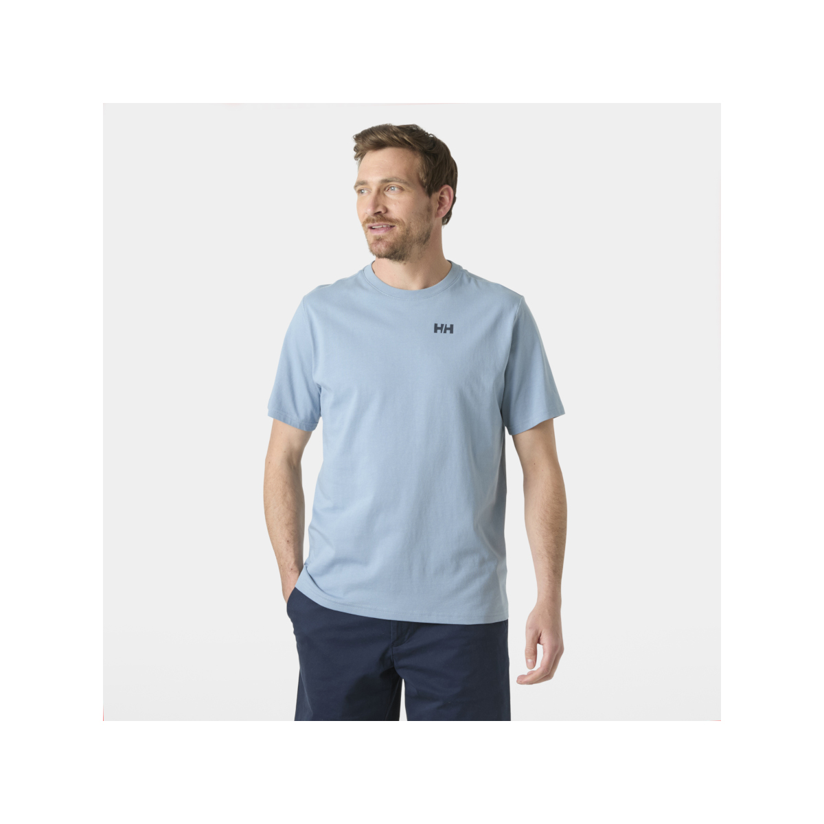 Helly Hansen Shoreline T-shirt 3.0 heren lichtblauw, maat M