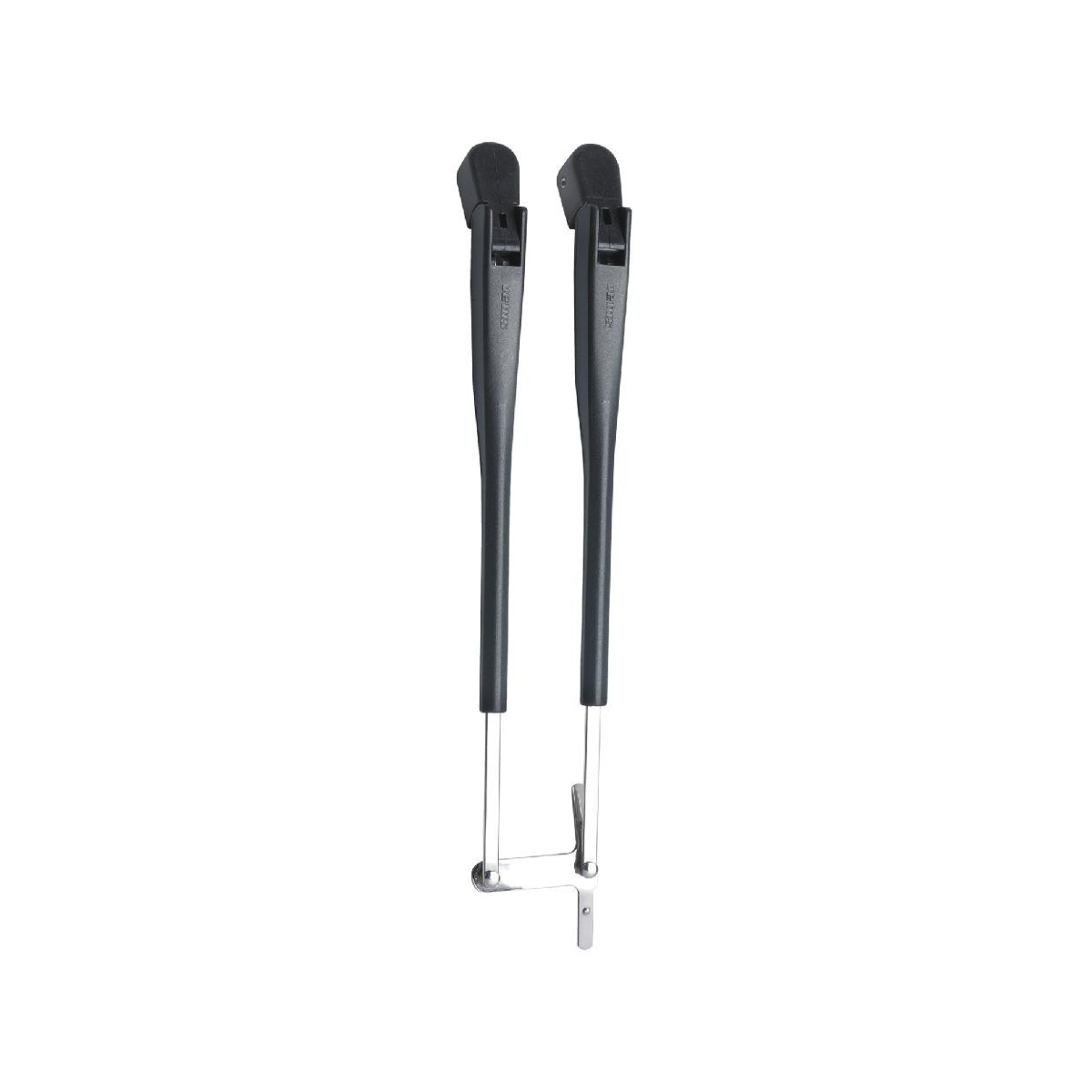 Vetus parallelle wisserarm, zwart, 306-393mm