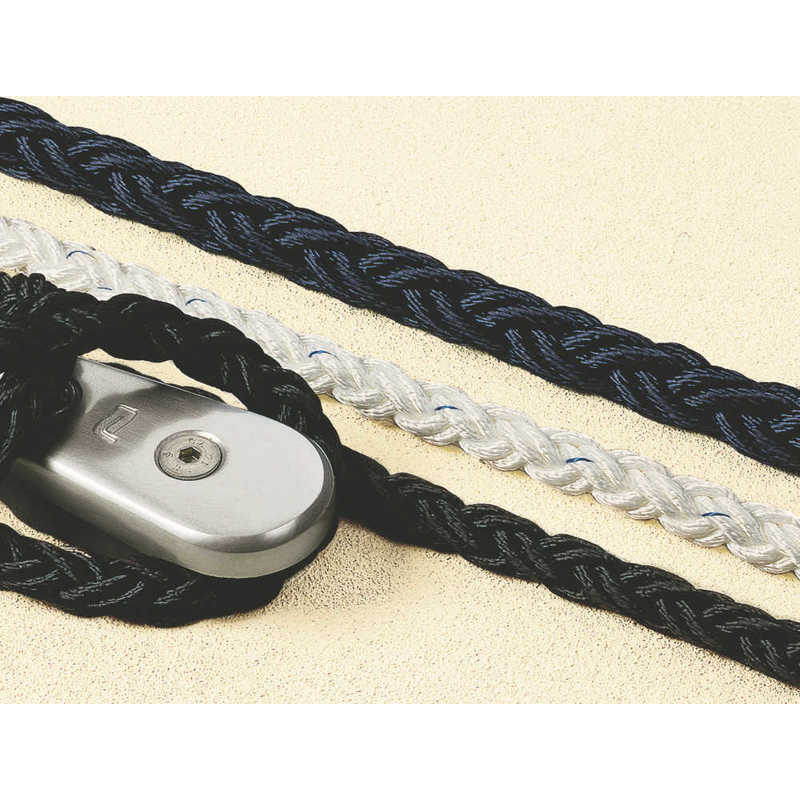 Plastimo Polyester Leiband Xm Octoplait Zwart 18mm